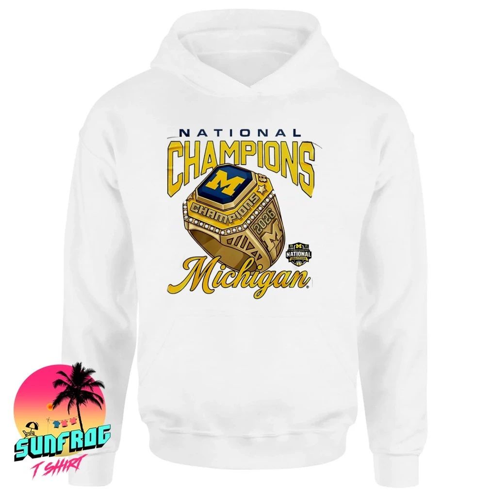 Michigan Wolverines 2026 NCAA Men’s Basketball National Champions Golden Ring shirt