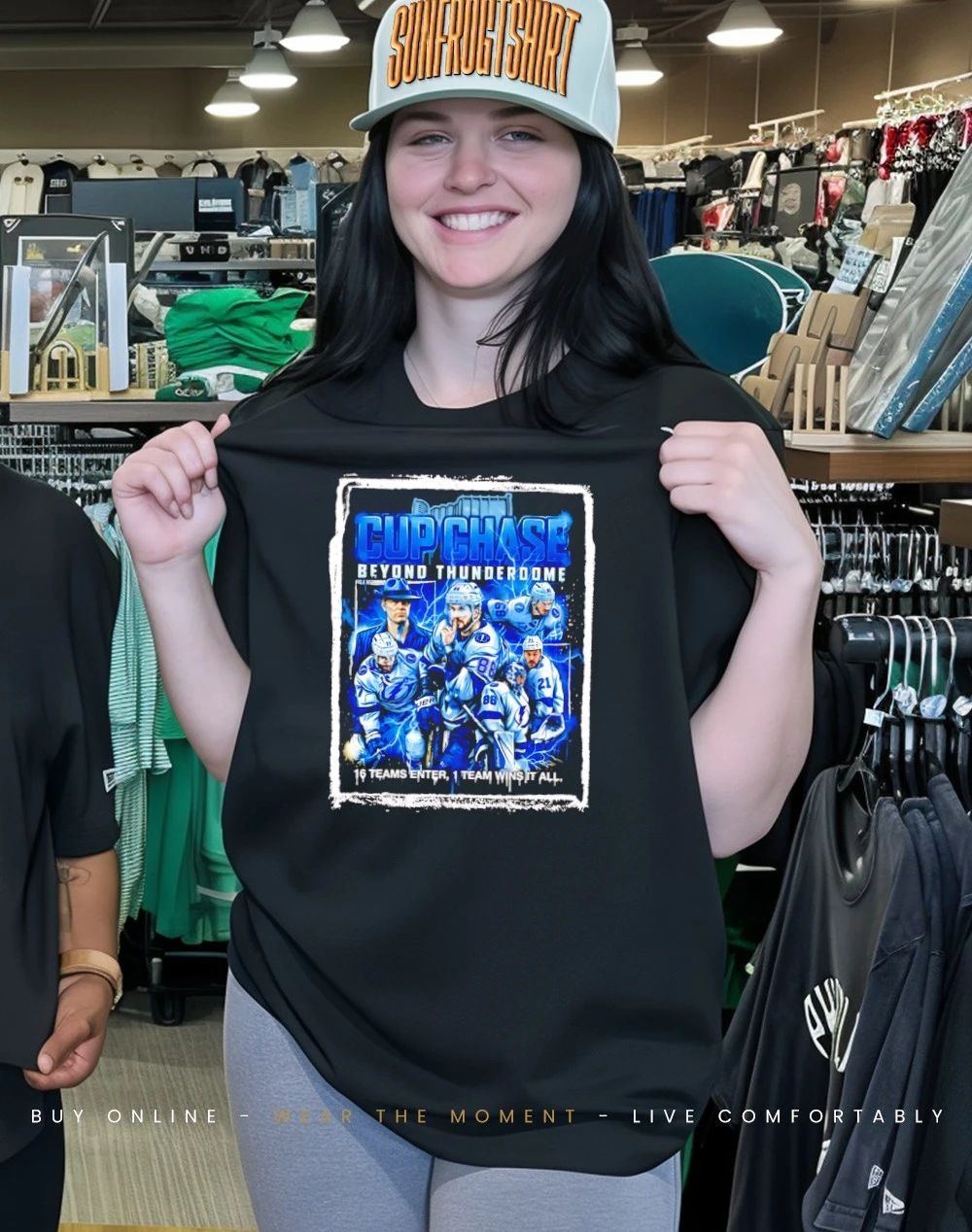 Tampa Bay Lightning Cup chase beyond Thunderdome 1 team wins it all shirt