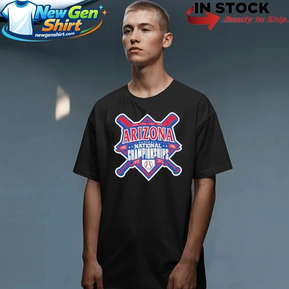Arizona Baseball 1976 Night National Champions Shirt