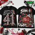 Sum 41 Santa Sucks Christmas Graffiti Chaos 3D Shirt