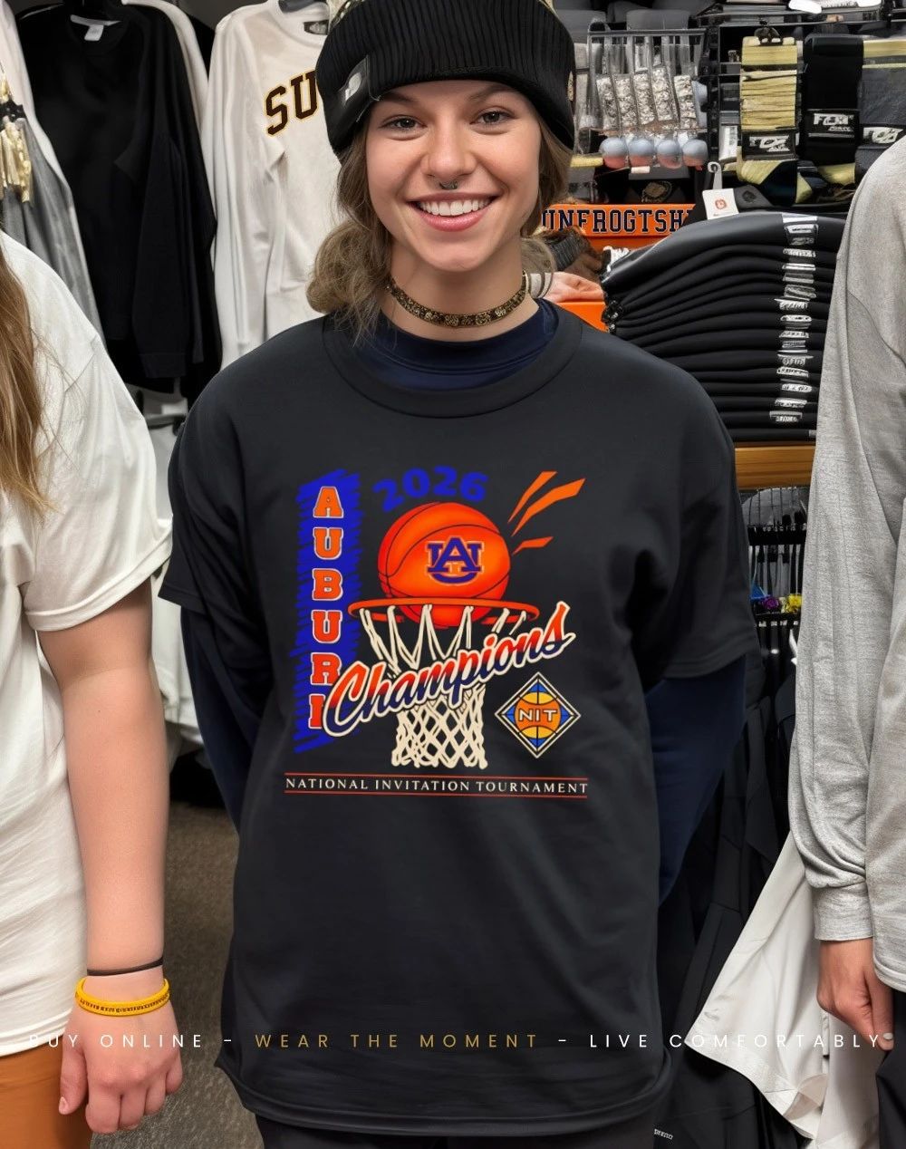 Auburn Tigers Basketball 2026 National Invitational Tournament Champions shirt