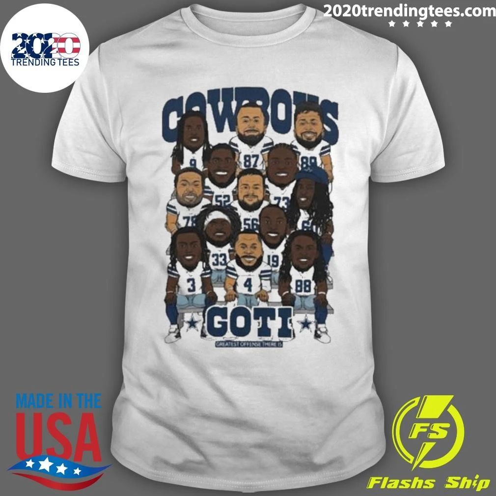 Goti Dallas Cowboys Greatest Offense There Is Shirt