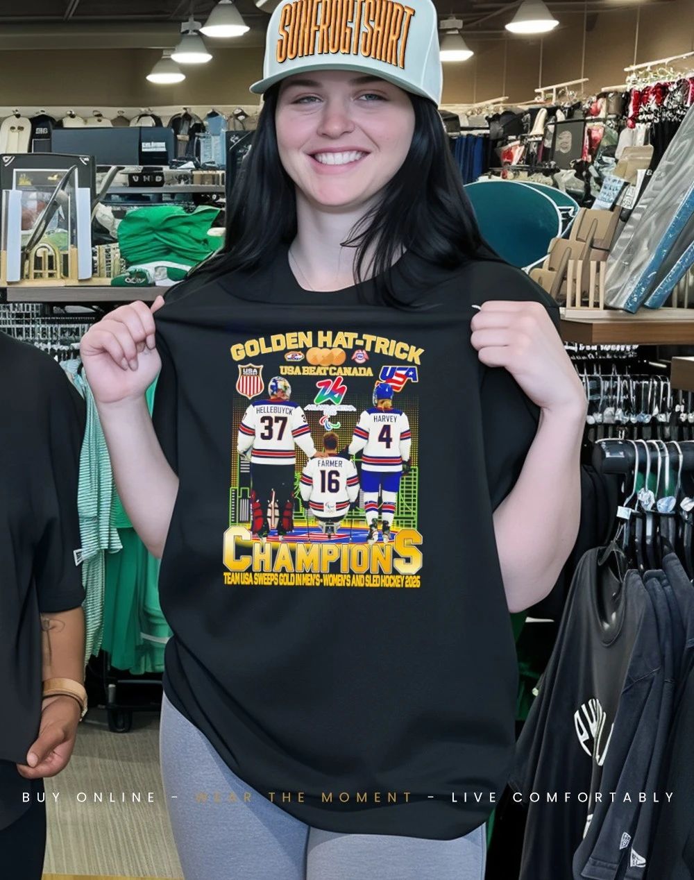 Team Usa Sweeps Gold In Men’s-Women’s And Sled Hockey At Milano Cortina 2026 shirt