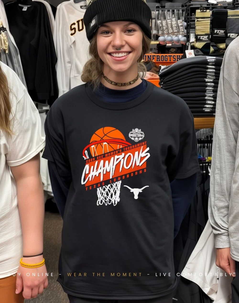Texas Longhorns 2026 SEC Women’s Basketball Tournament Champions vintage shirt