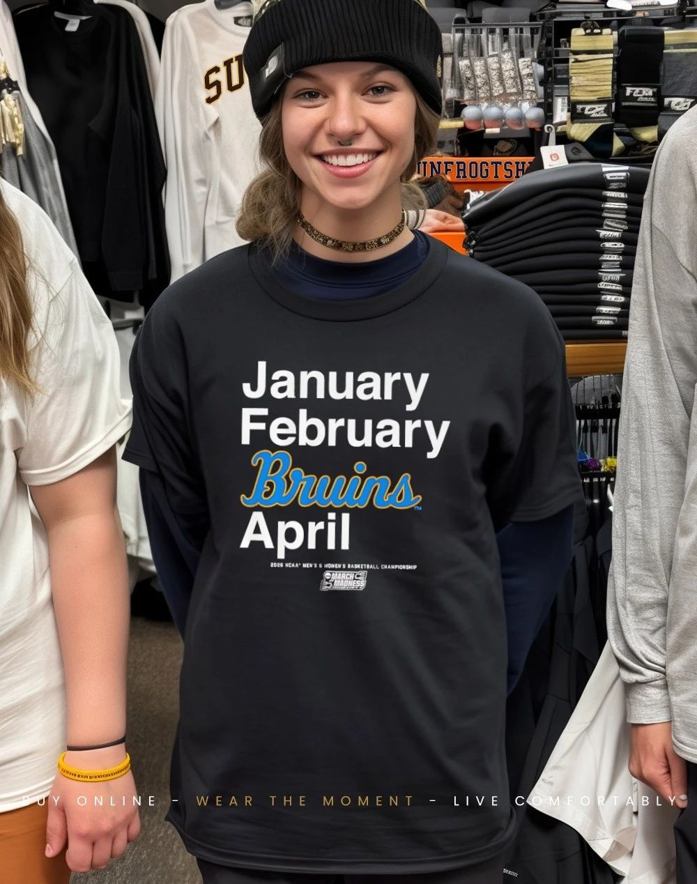 UCLA Bruins MBB & WBB 2026 March Madness Month January February Bruins April shirt