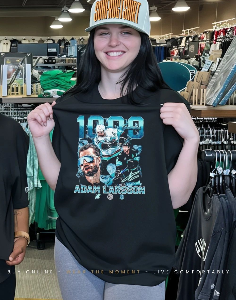Kraken Larsson 1000 Games Adam Larsson Shirt