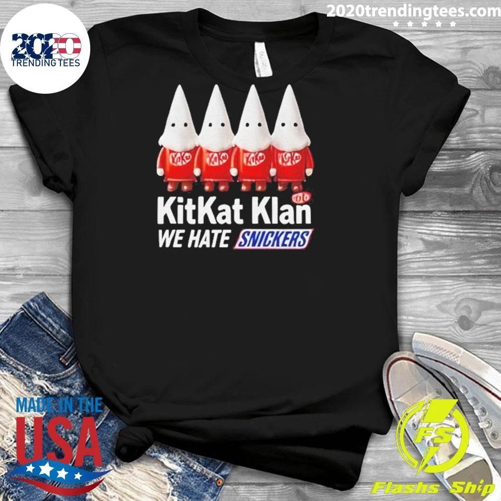 Kitkat Klan We Hate Snickers Shirt