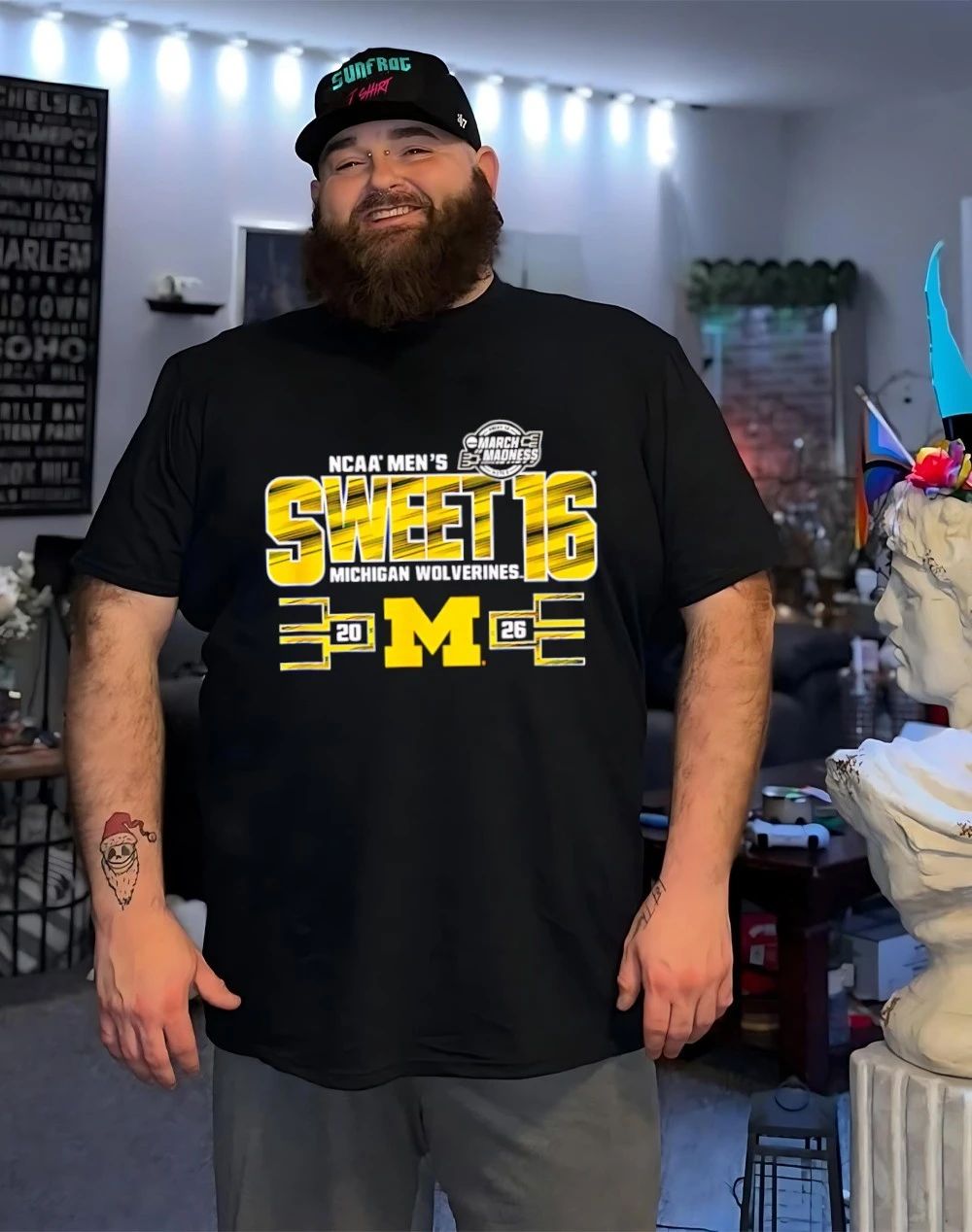 Michigan Wolverines Sweet 16 2026 Men’s March Madness shirt
