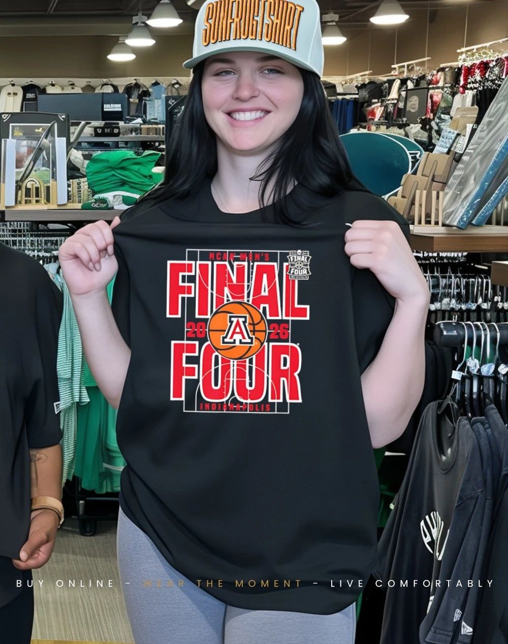 Arizona Wildcats Final Four 2026 Men’s March Madness logo shirt