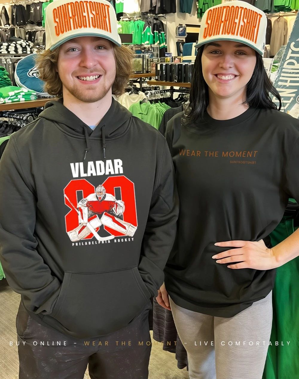 Dan Vladar Philadelphia Flyers Number shirt
