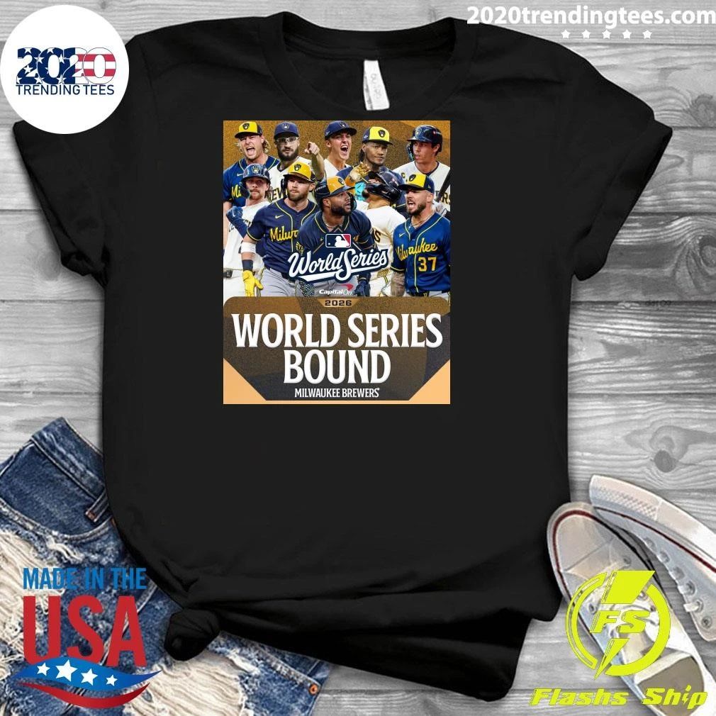 The Brewers Are Headed To The World Series For The First Time Since 1982 Shirt