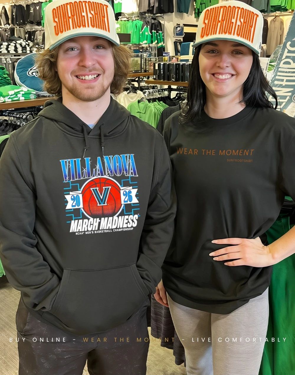 Villanova Wildcats MBB 2026 March Madness logo shirt