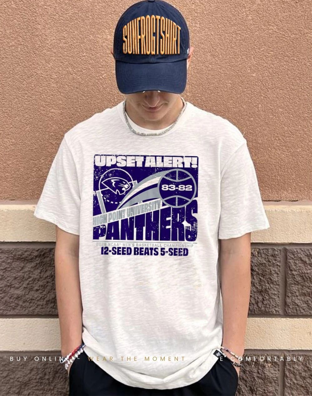 High Point Panthers MBB 2026 March Madness Upset Alert 12-Seed Beats 5-Seed shirt