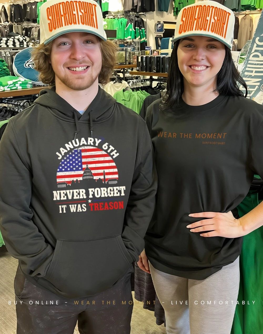 January 6th Never forget it was treason skyline shirt