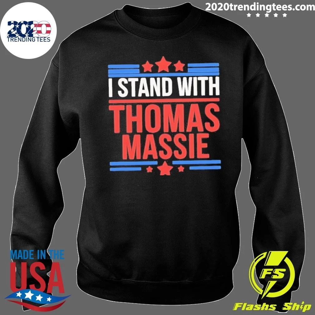 Thomas Massie I Stand With Thomas Massie Shirt