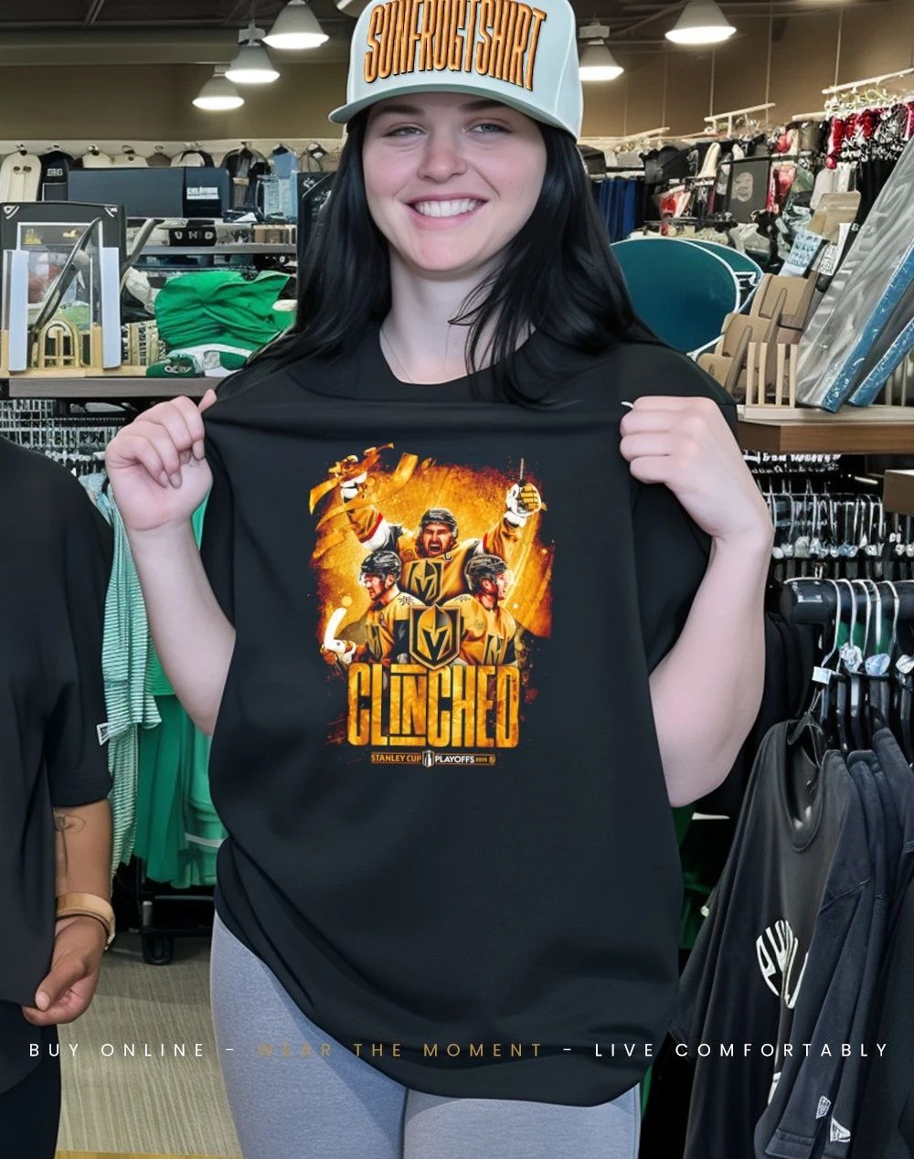 Vegas Golden Knights Clinched Stanley Cup Playoffs 2026 graphic shirt