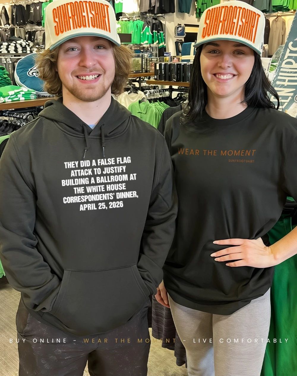 They Did A False Flag Attack In Order To Justify Building A Ballroom At The White House Correspondents’ Dinner April 25 2026 shirt