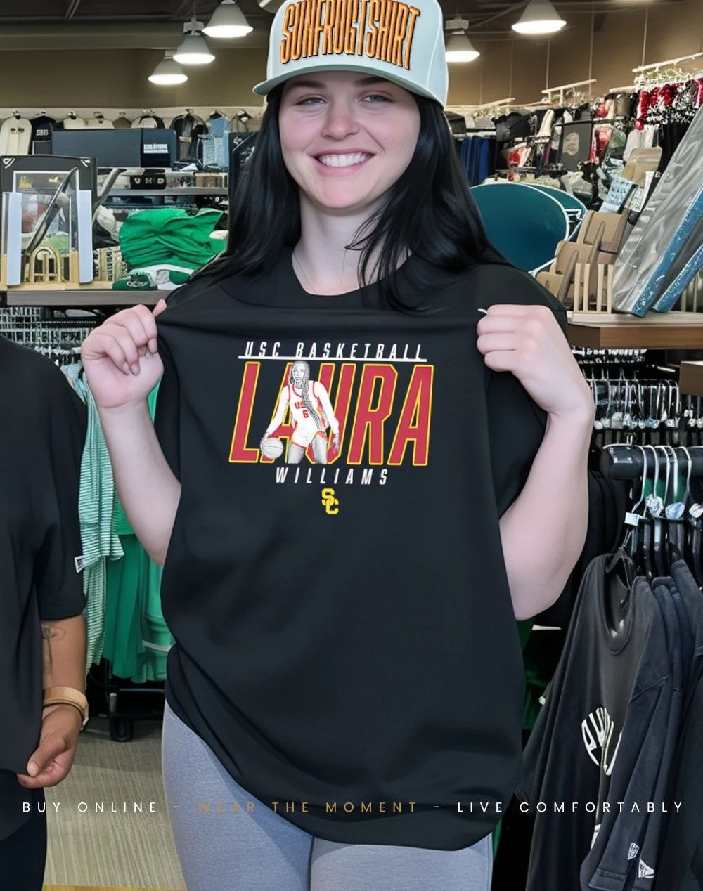 Laura Williams USC Trojans Illustrated ’26 shirt