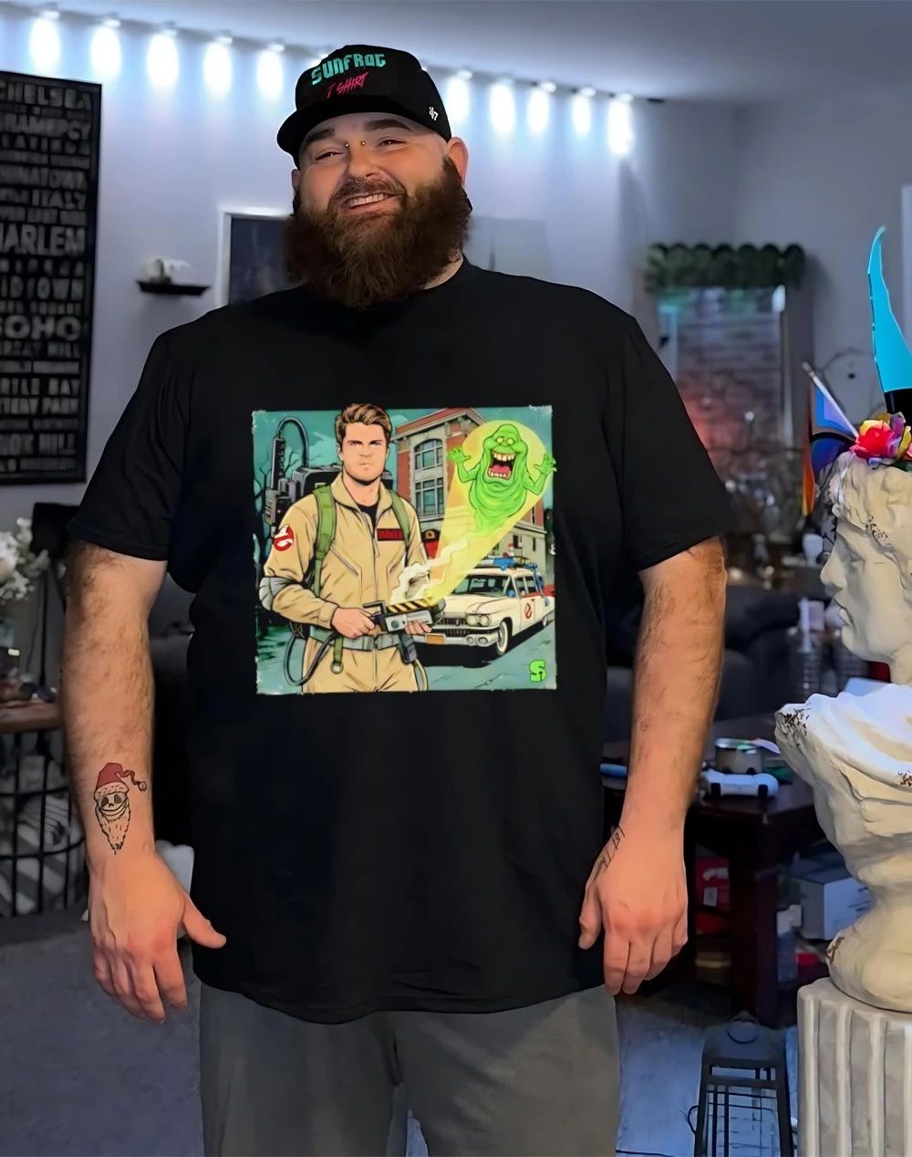 Sam Darnold Ghost Busters Seattle Football shirt