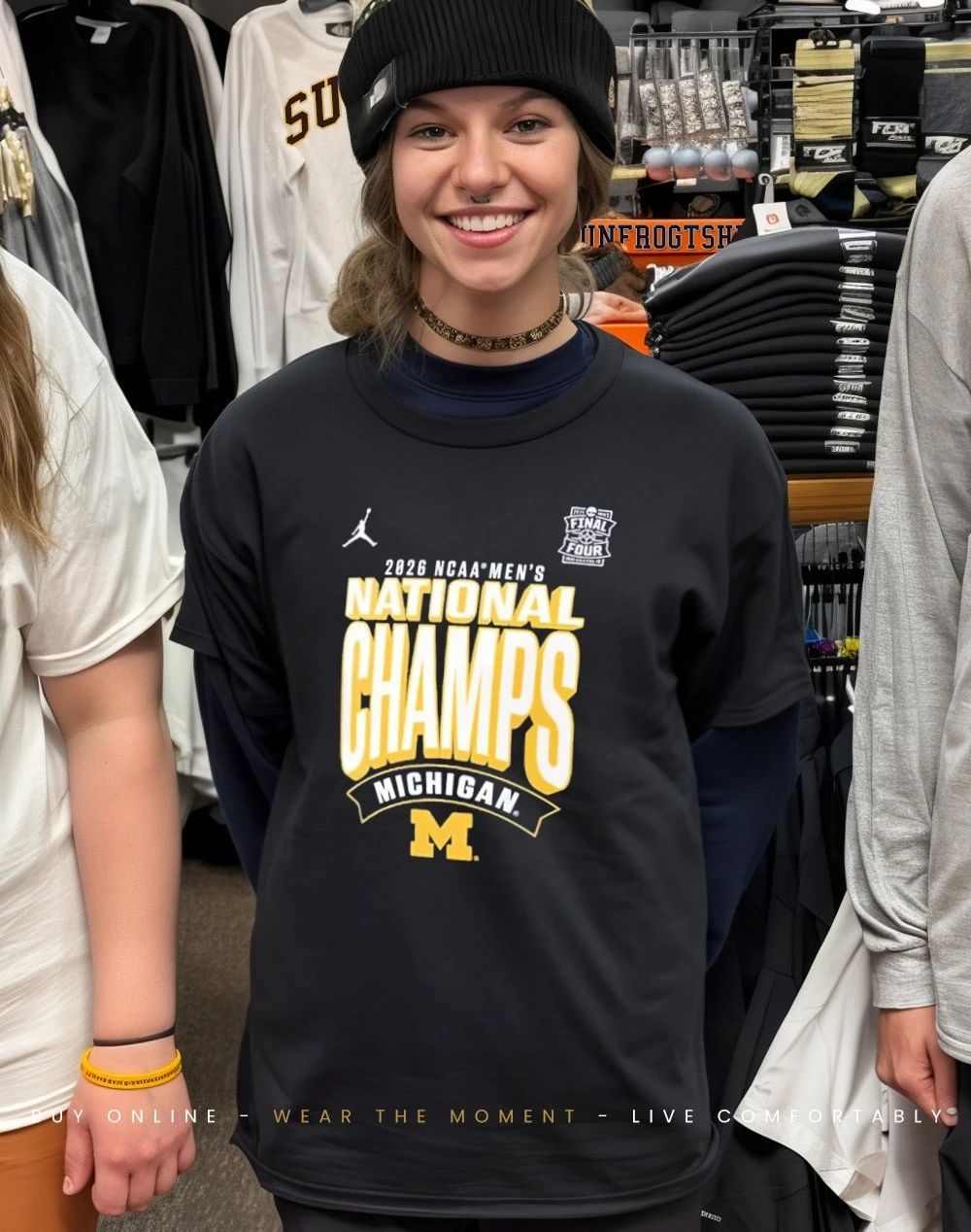 Michigan Wolverines 2026 Men’s Basketball National Champions Locker Room shirt