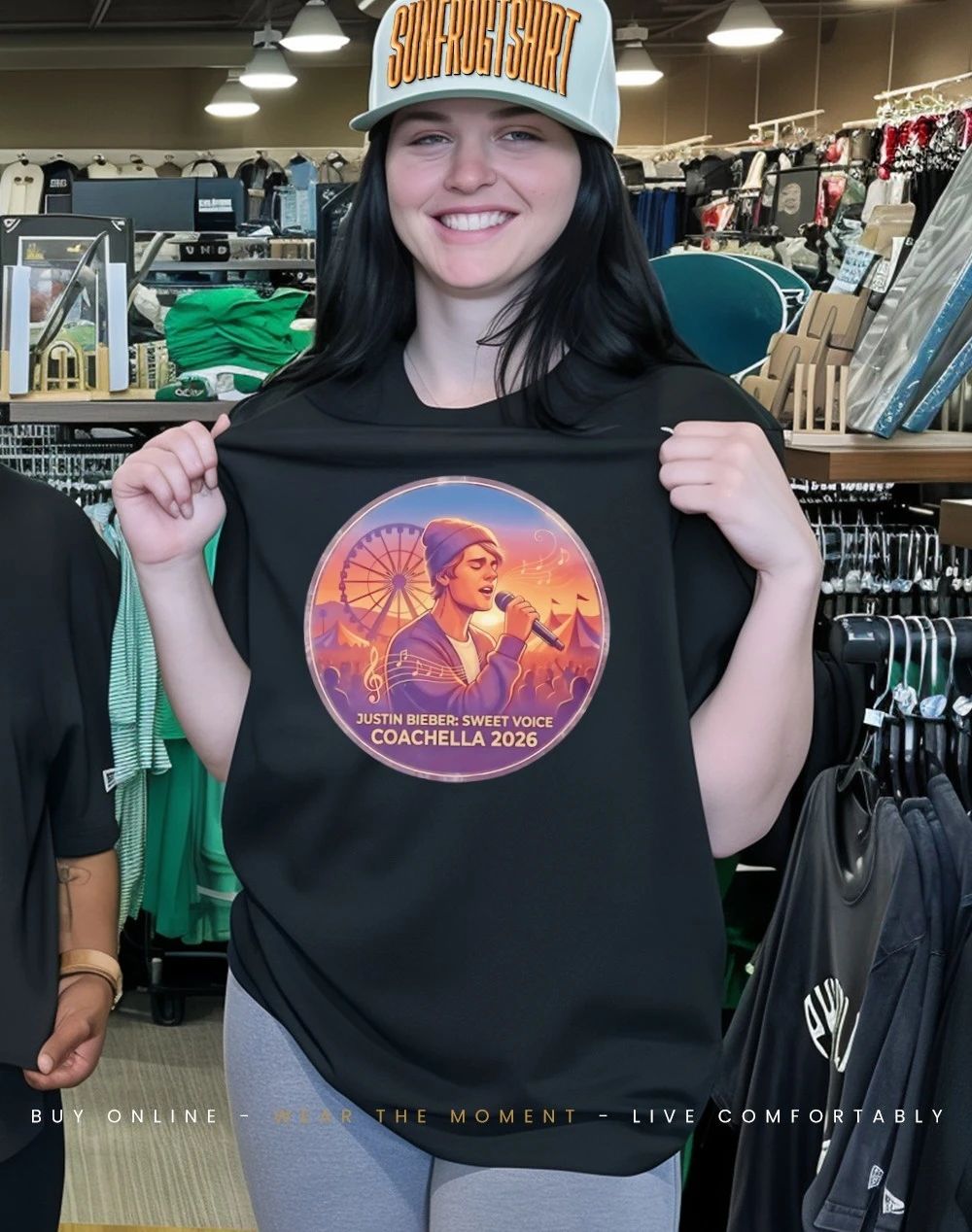 Bieberchella 2026 Coachella Sweet Voice shirt