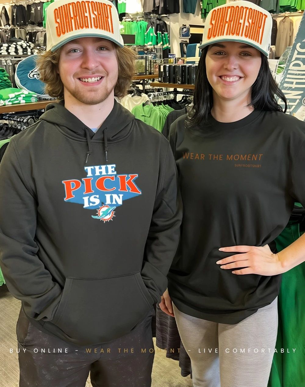 Miami Dolphins Pick Is In logo shirt