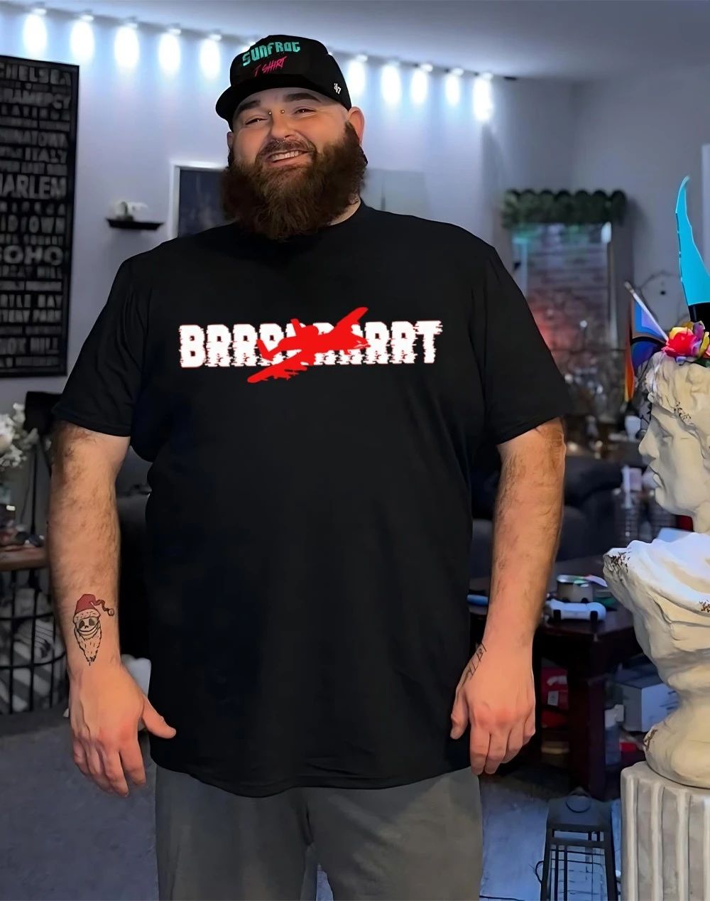 A-10 BRRRR 2026 War graphic shirt