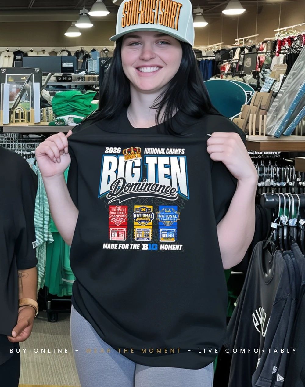 Big Ten Dominance 2026 National Champs Made for the Big Moment shirt