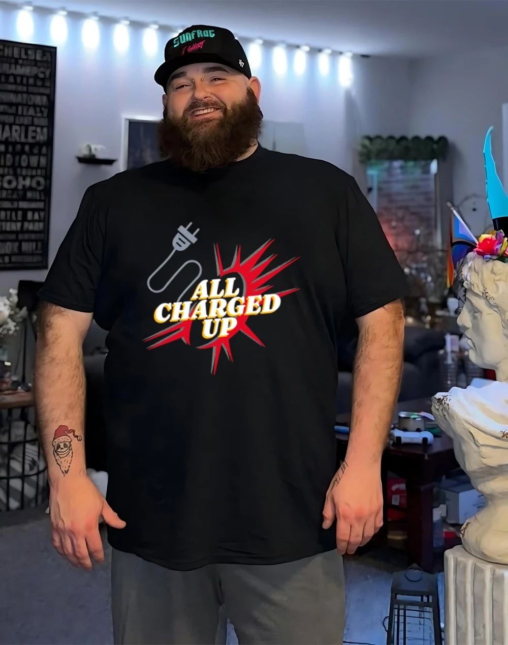 All charged up shirt