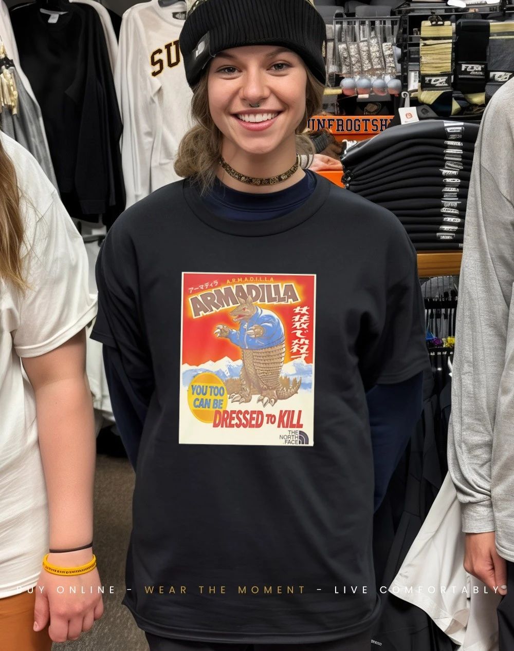 Armadilla Dressed To Kill Shirt