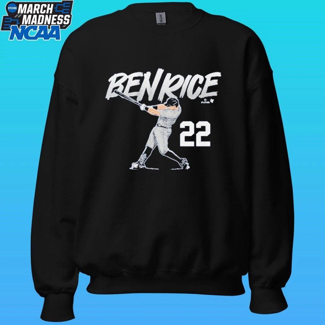 Ben Rice Slugger Swing Number Shirt