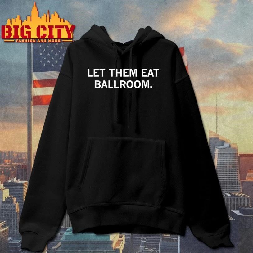 Let them eat ballroom graphic shirt