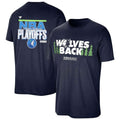 2026 NBA Playoffs Minnesota Timberwolves front and back shirt