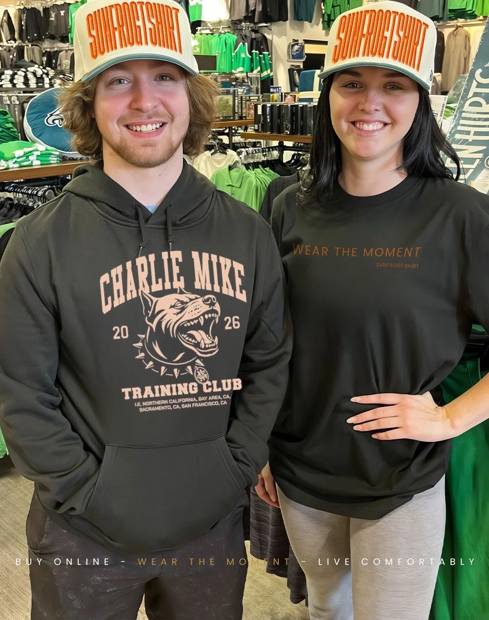 Charlie Mike 2026 Training Club Northern California shirt
