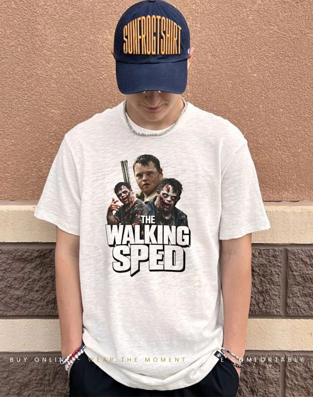 The Walking Sped down graphic shirt