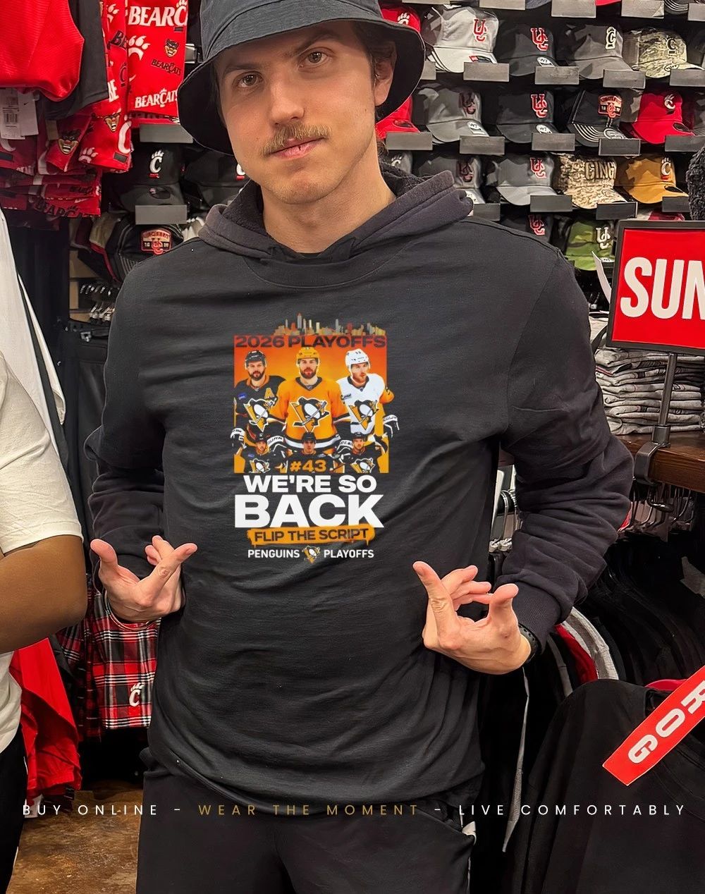 Pittsburgh Penguins Hockey 2026 Playoffs We’re So Back Flip The Script Penguins Playoffs shirt