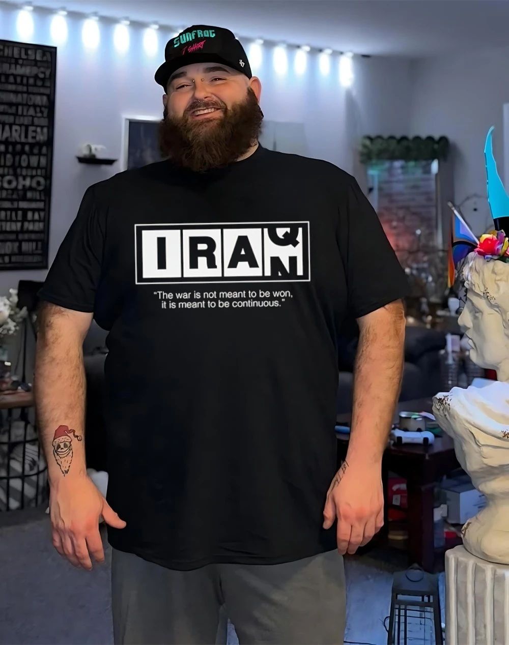 Iran Meant To Be Continuous The war is not meant to be won shirt