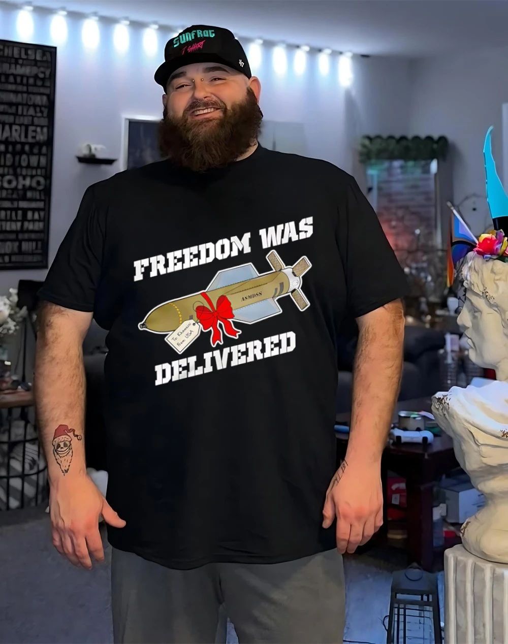 To Iran With Love Freedom Was Delivered shirt