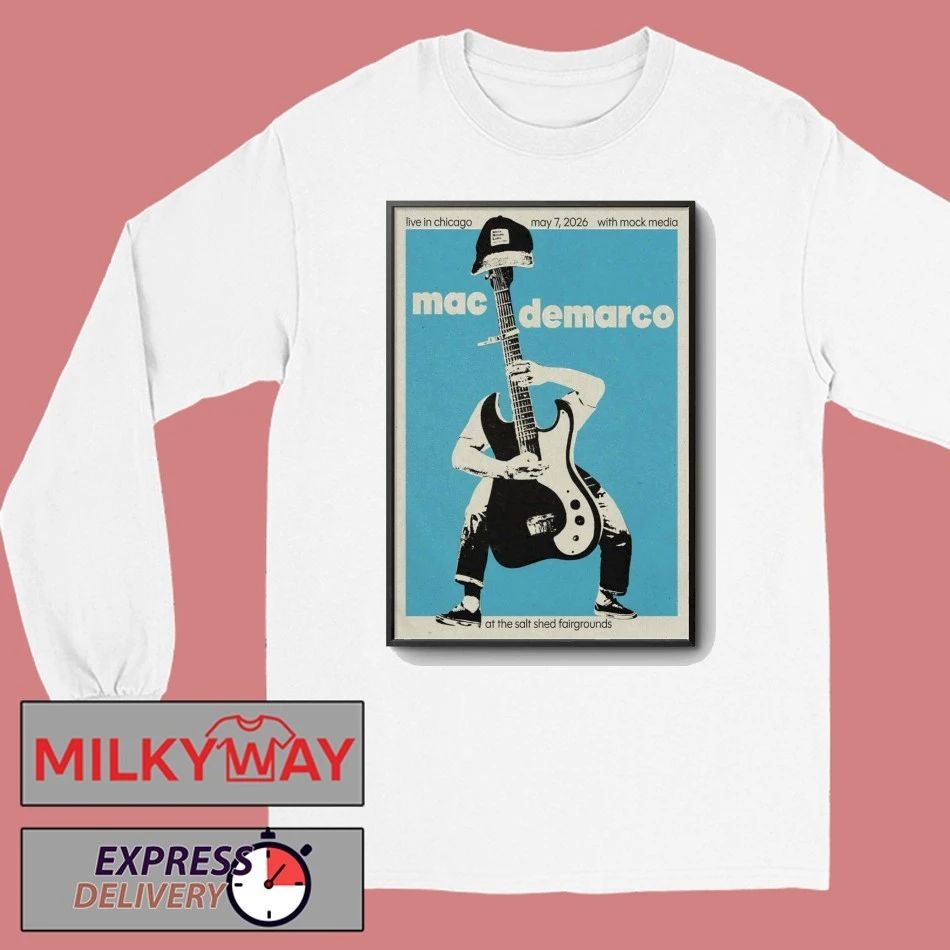 Mac Demarco Chicago IL 5 7 2026 Poster shirt