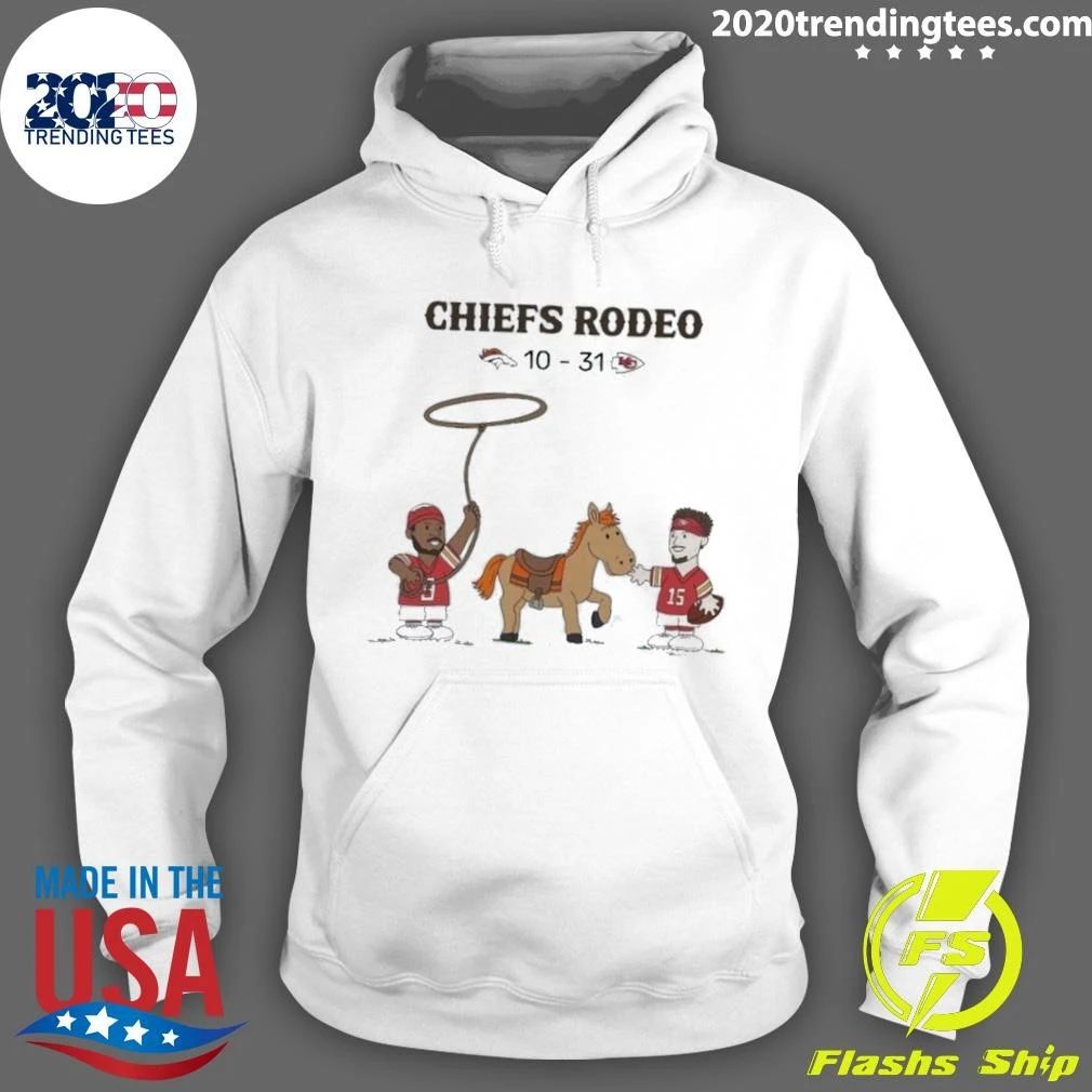 Chiefs Rodeo Patrick Mahomes 15 And L’jarius Sneed 9 Shirt