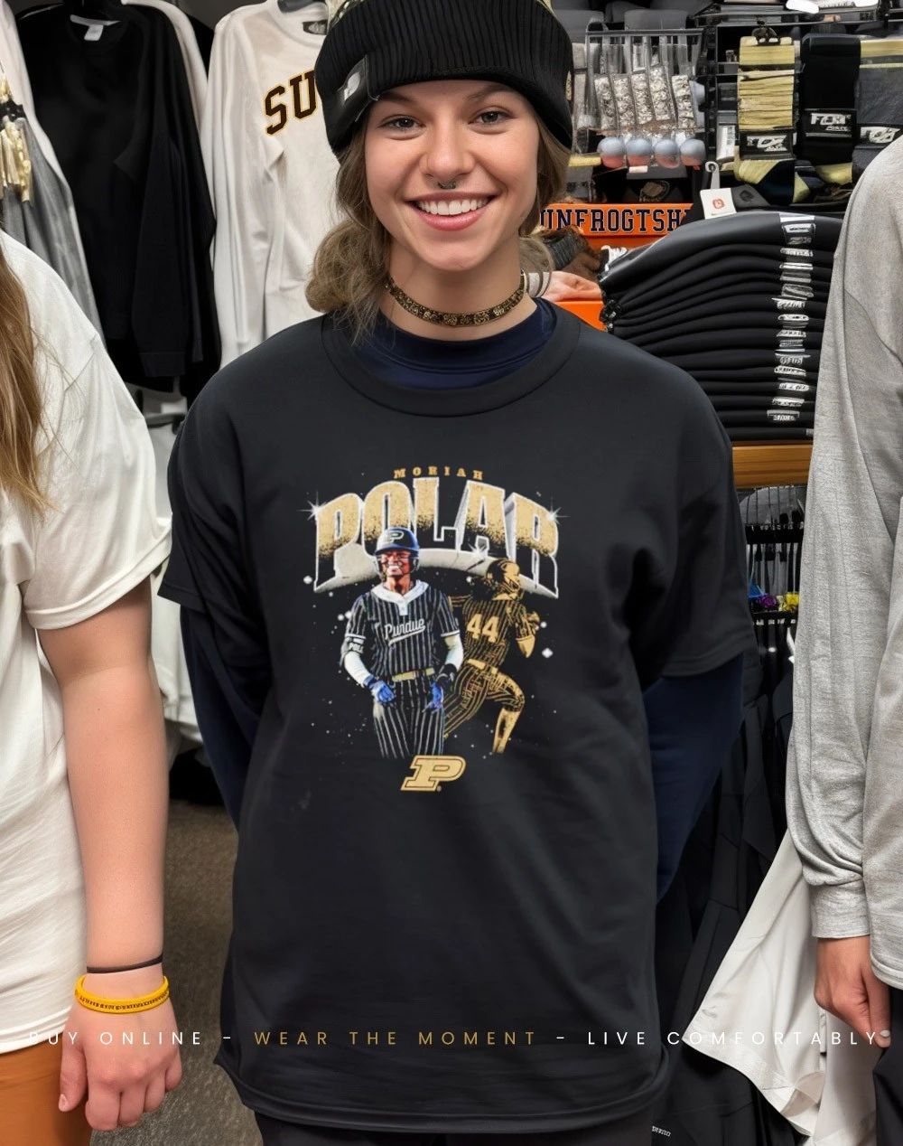 Moriah Polar Purdue Boilermakers player collage ’26 shirt