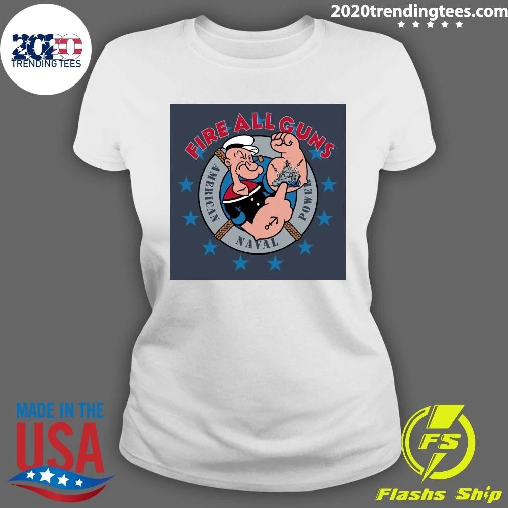 Fire All Guns Midnight Navy Shirt