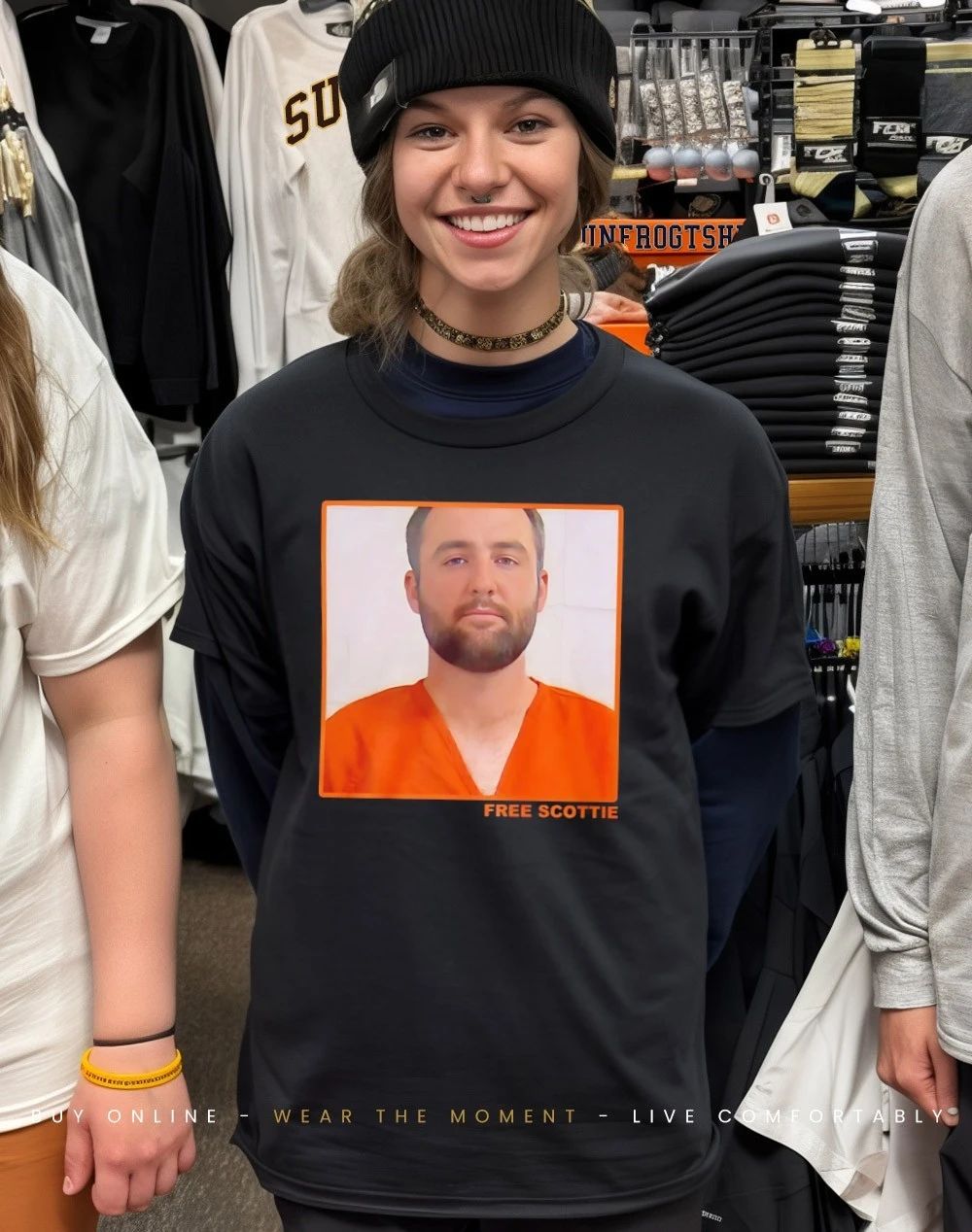 Free Scottie Scheffler PGA Golf Shirt