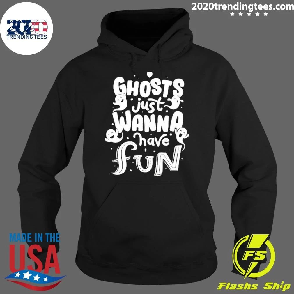Ghosts Just Wanna Have Fun 2026 Halloween Shirt