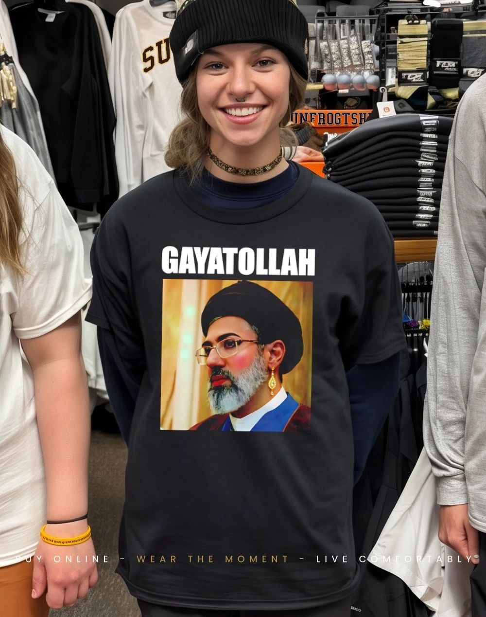 Mojtaba Khamenei Gayatollah gay meme shirt