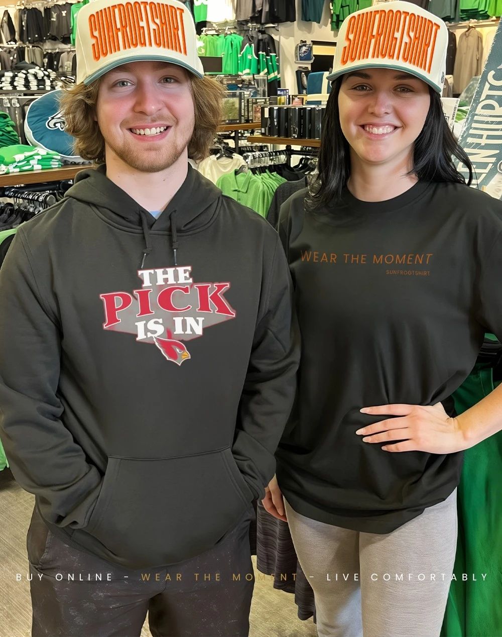 Arizona Cardinals The Pick Is In logo shirt