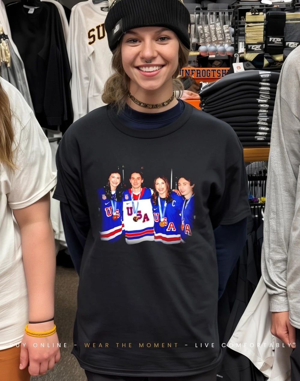 USA Women’s National Ice Hockey Team graphic shirt