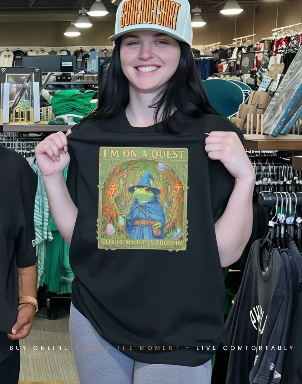 Wizard I’m on a quest to get my daily protein shirt