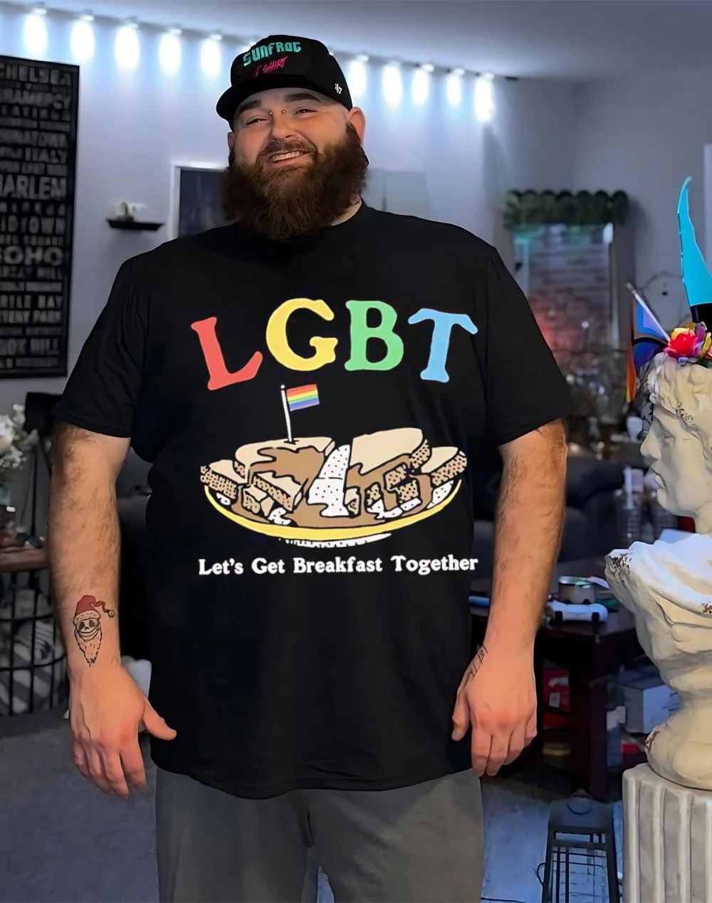 LGBT let’s get breakfast together shirt