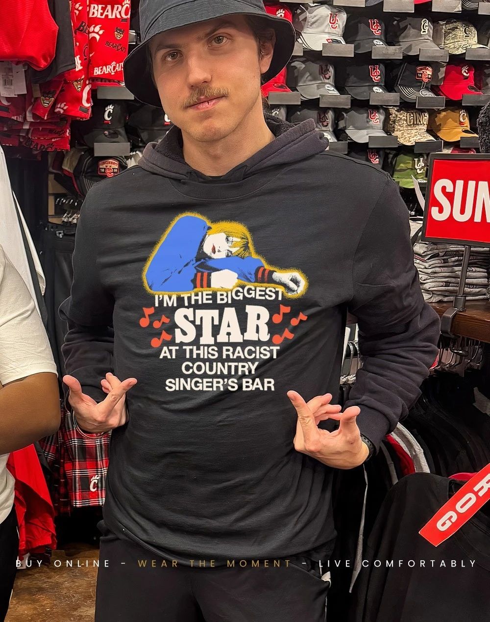 Hayley Williams I’m the biggest star at this racist country singer’s bar shirt